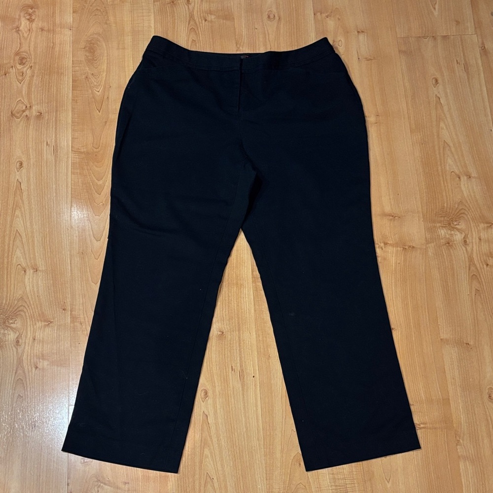 Rafaella Curvy Navy Trousers